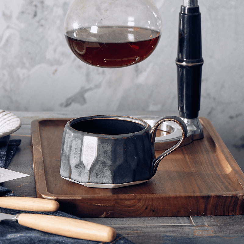 كوب سيراميك بطراز حديدي