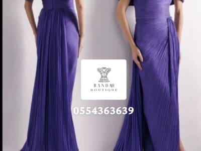 فستان فخم وناعم