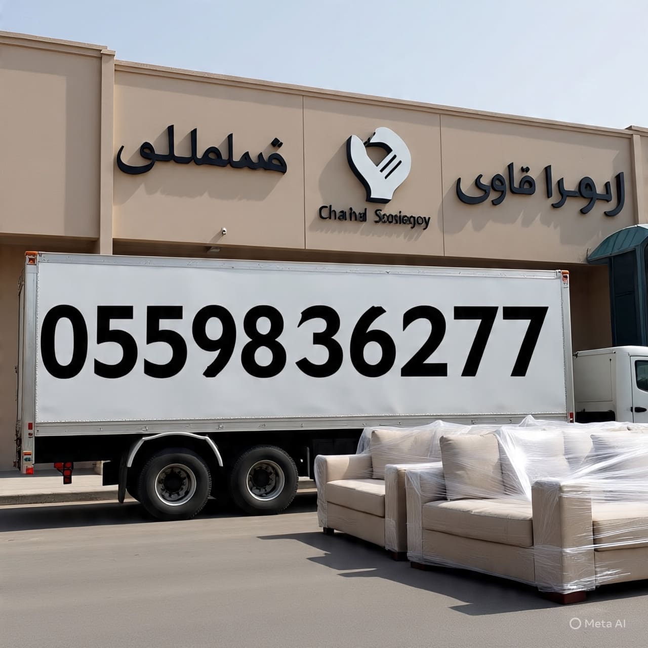 توصيل الاثاث الي الجمعية الخيرية بالرياض0559836277